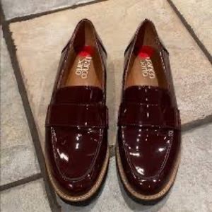 franco sarto loafer burgundy